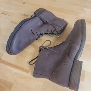 Artefact Brown Pebble Leather Men's Boots Size 9.5